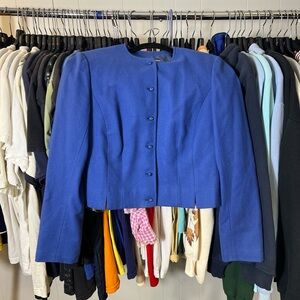 Pendleton Women’s Cropped Button Blazer